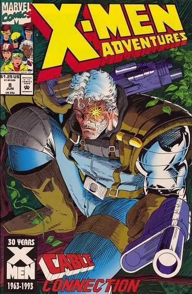 X-Men Adventures, Vol. 1 Cable Connection |  Issue#8A | Year:1993 | Series: X-Men | Pub: Marvel Comics