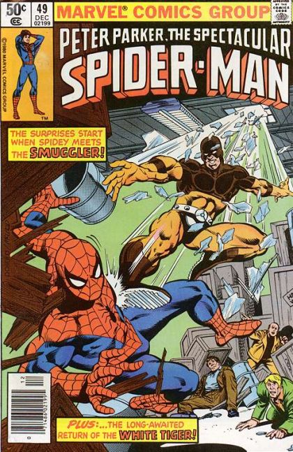 The Spectacular Spider-Man, Vol. 1 Enter: The Smuggler! / The White Tiger! |  Issue#49B | Year:1980 | Series: Spider-Man | Pub: Marvel Comics