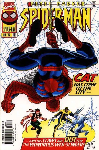 Spider-Man, Vol. 1 Shadow of the Cat |  Issue#81A | Year:1997 | Series: Spider-Man | Pub: Marvel Comics |