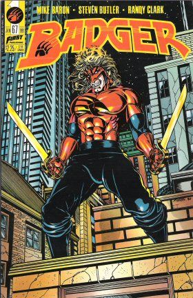 Badger, Vol. 1 Babysitter |  Issue#67 | Year:1991 | Series:  | Pub: First Comics