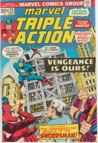 Marvel Triple Action, Vol. 1 Vengence Is Ours! |  Issue#14A | Year:1973 | Series:  | Pub: Marvel Comics