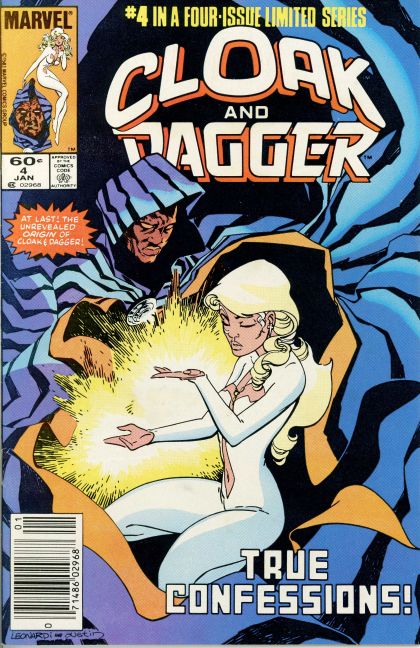 Cloak and Dagger, Vol. 1 True Confessions |  Issue#4B | Year:1983 | Series: Cloak & Dagger | Pub: Marvel Comics | Newsstand Edition