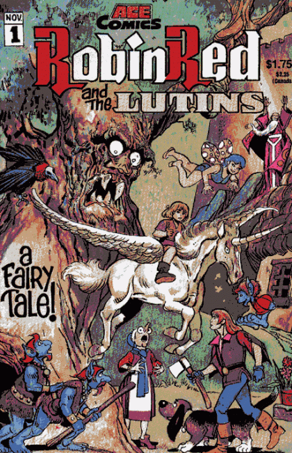 Robin Red and the Lutins  |  Issue#1 | Year:1986 | Series:  | Pub: Ace Comics