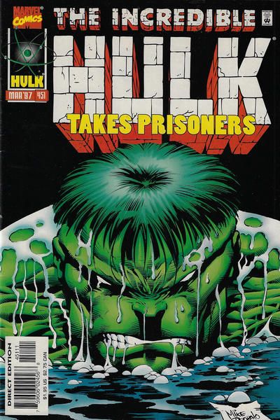 The Incredible Hulk, Vol. 1 Island Getaway |  Issue#451A | Year:1997 | Series: Hulk | Pub: Marvel Comics | Direct Edition
