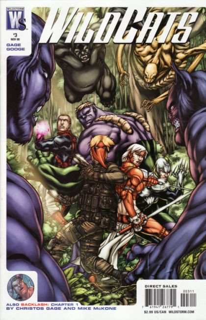 WildC.A.T.s, Vol. 5 Eden, Part One |  Issue#3 | Year:2008 | Series: WildC.A.T.S | Pub: DC Comics