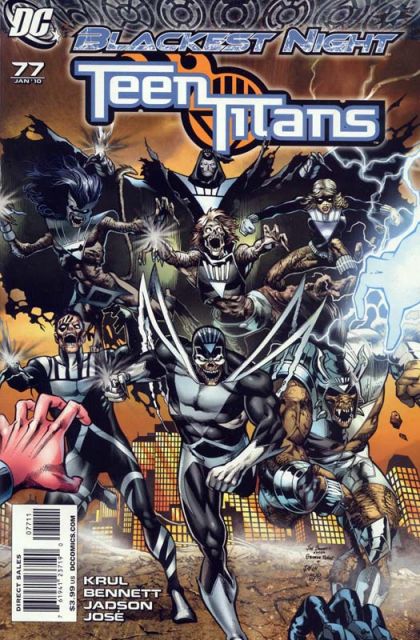 Teen Titans, Vol. 3 Blackest Night - A Family Affair |  Issue#77 | Year:2009 | Series: Teen Titans | Pub: DC Comics