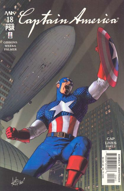 Captain America, Vol. 4 Captain America Lives Again, Chapter Two |  Issue#18A | Year:2003 | Series: Captain America | Pub: Marvel Comics