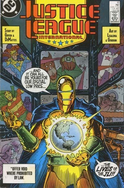Justice League / International / America G'Nort And South! |  Issue#15A | Year:1988 | Series: Justice League | Pub: DC Comics