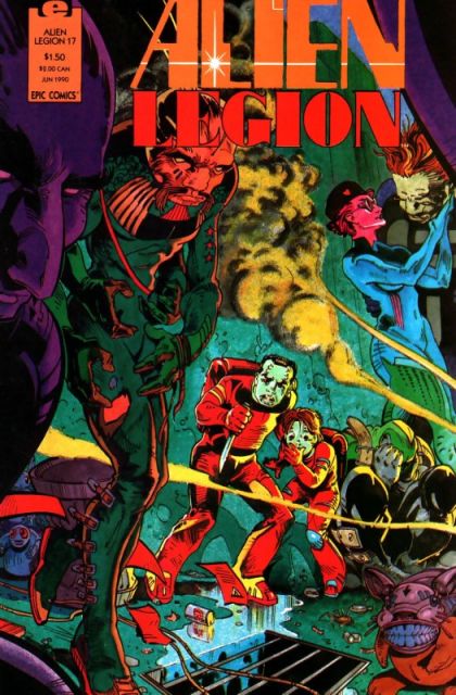 Alien Legion, Vol. 2 Stand Down |  Issue#17 | Year:1990 | Series:  | Pub: Marvel Comics