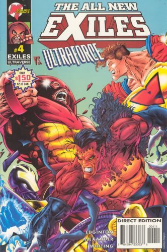 The All New Exiles What's Bred in the Bone |  Issue#4 | Year:1996 | Series: Exiles | Pub: Malibu Comics