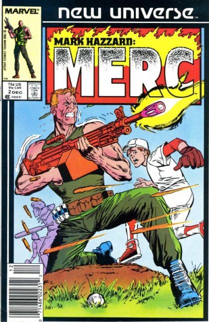 Mark Hazzard: Merc Balk |  Issue#2B | Year:1986 | Series: New Universe | Pub: Marvel Comics