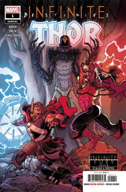 Thor, Vol. 6 Annual (2021) Infinite Destinies - Infinite Fury, Infinite Destinies, Part 5 |  Issue#1A | Year:2021 | Series: Thor | Pub: Marvel Comics | Regular Aaron Kuder Cover