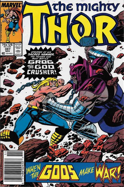 Thor, Vol. 1 When the Gods Make War |  Issue#397B | Year:1988 | Series: Thor | Pub: Marvel Comics