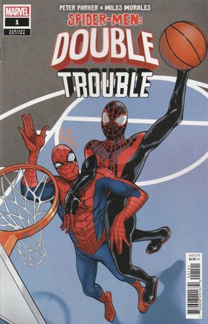 Peter Parker & Miles Morales: Spider-Men: Double Trouble  |  Issue#1B | Year:2022 | Series:  | Pub: Marvel Comics | Romy Jones Variant