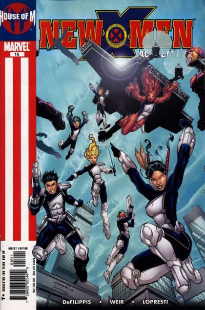 New X-Men (Academy X) House of M - House Divided, Part 1 |  Issue#16A | Year:2005 | Series: X-Men | Pub: Marvel Comics