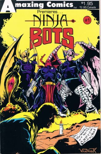 Ninja Bots  |  Issue#1 | Year:1987 | Series:  | Pub: Amazing Comics