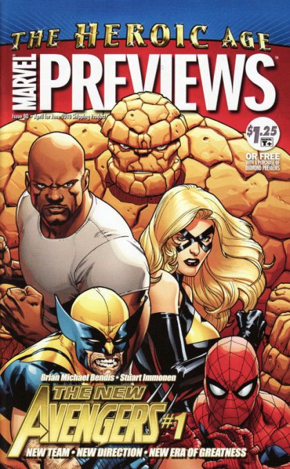 Marvel Previews The Heroic Age |  Issue#80 | Year:2010 | Series: Marvel Previews | Pub: Marvel Comics