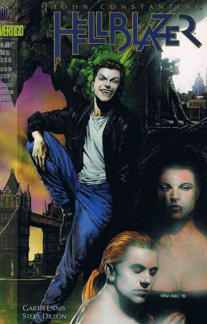 Hellblazer, Vol. 1 Down All The Days |  Issue#68 | Year:1993 | Series: Hellblazer | Pub: DC Comics