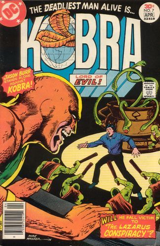 Kobra The Lazarus Conspiracy |  Issue#7 | Year:1977 | Series:  | Pub: DC Comics