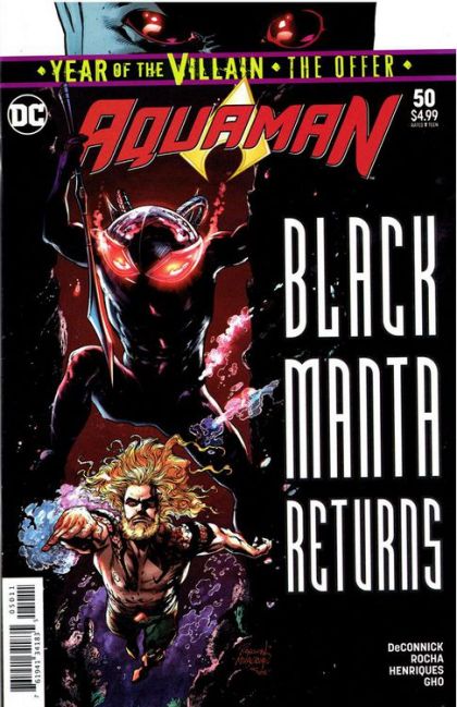 Aquaman, Vol. 8 Year of the Villain: The Offer - Amnesty, The Call |  Issue#50A | Year:2019 | Series: Aquaman | Pub: DC Comics | Robson Rocha Regular