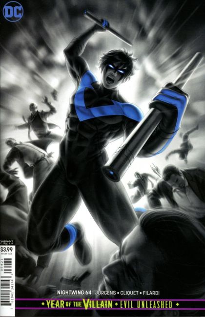 Nightwing, Vol. 4  |  Issue#64B | Year:2019 | Series: Nightwing | Pub: DC Comics | Variant Warren Louw Cover