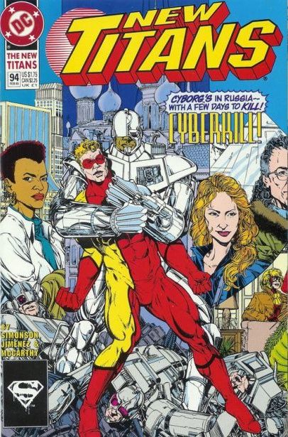 The New Titans Double Jeopardy |  Issue#94 | Year:1993 | Series: Teen Titans | Pub: DC Comics |