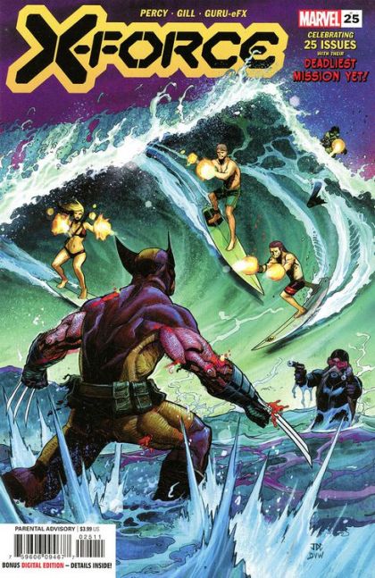 X-Force, Vol. 6 The Edge |  Issue#25A | Year:2021 | Series: X-Force |