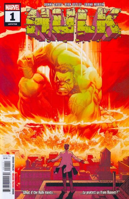 Hulk, Vol. 4 "Smashtronaut!", Part One |  Issue#1A | Year:2021 | Series: Hulk | Pub: Marvel Comics | Regular Ryan Ottley Cover