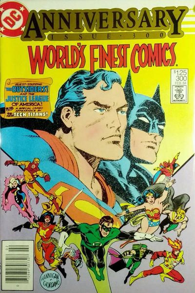 World's Finest Comics The Pantheon, A Tale of Two Worlds or Planets of Peril |  Issue#300B | Year:1983 | Series: World's Finest | Pub: DC Comics |