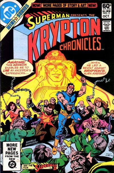 Krypton Chronicles Bring Back Yesterday! |  Issue#2A | Year:1981 | Series: Superman |