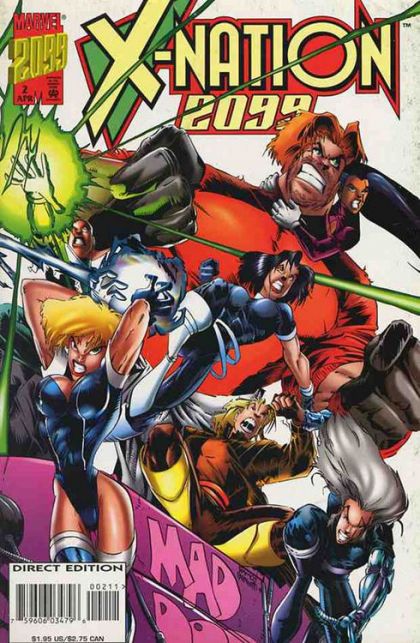 X-Nation 2099 Kicking and Screaming |  Issue#2 | Year:1996 | Series: X-Men | Pub: Marvel Comics
