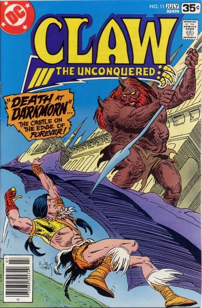 Claw: The Unconquered, Vol. 1 Death At Darkmorn |  Issue#11 | Year:1978 | Series:  | Pub: DC Comics |