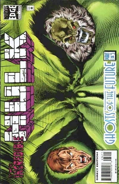 The Incredible Hulk, Vol. 1 Ghosts of the Future, Part 1: Uncovered |  Issue#436A | Year:1995 | Series: Hulk | Pub: Marvel Comics |