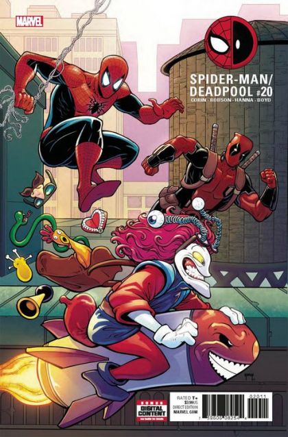 Spider-Man / Deadpool, Vol. 1 No Laughing Matter, Part Two |  Issue#20A | Year:2017 | Series:  | Pub: Marvel Comics