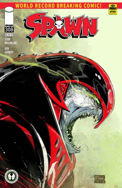 Spawn Consequence Of Sin, Part 1 |  Issue#308A | Year:2020 | Series: Spawn | Pub: Image Comics | Todd McFarlane Regular Cover