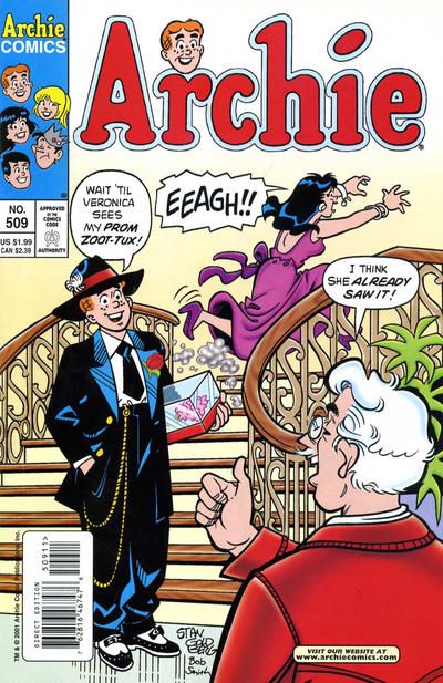 Archie, Vol. 1  |  Issue#509A | Year:2001 | Series:  | Pub: Archie Comic Publications