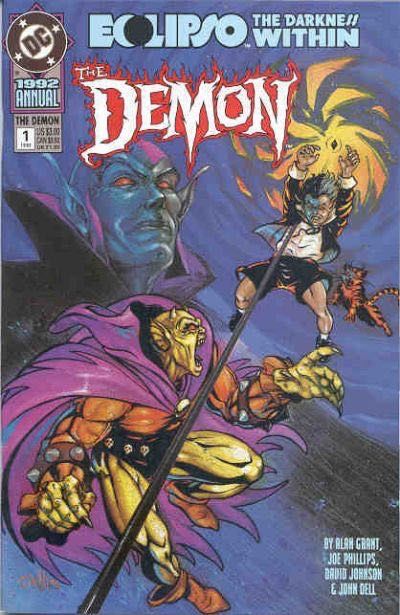 The Demon, Vol. 3 Annual Eclipso: The Darkness Within - Ex-Nihilo...DEATH! |  Issue#1 | Year:1992 | Series: Demon | Pub: DC Comics |