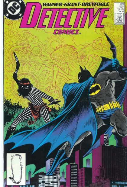 Detective Comics, Vol. 1 Aborigine! |  Issue#591A | Year:1988 | Series: Detective Comics | Pub: DC Comics
