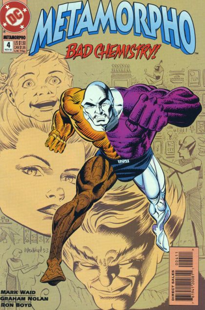 Metamorpho, Vol. 2 Criminal Elements |  Issue#4 | Year:1993 | Series: JLA | Pub: DC Comics