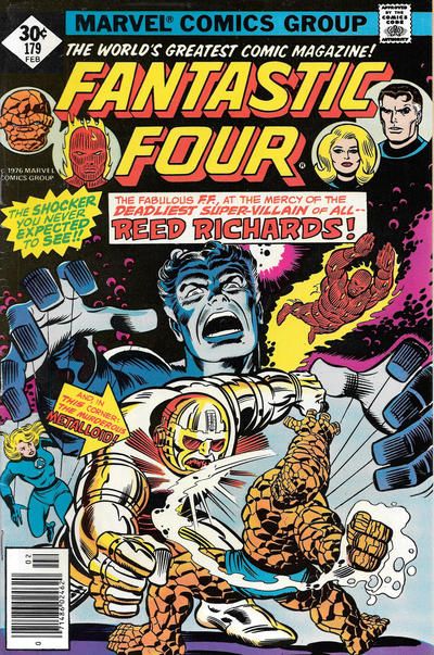 Fantastic Four, Vol. 1 A Robinson Crusoe in The Negative Zone |  Issue#179A | Year:1977 | Series: Fantastic Four | Pub: Marvel Comics | Whitman Variant
