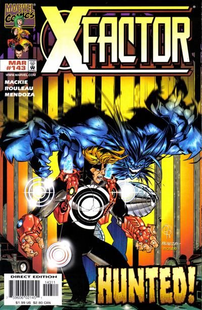 X-Factor, Vol. 1 The Fall Of The Brotherhood |  Issue#143A | Year:1998 | Series: X-Factor | Pub: Marvel Comics