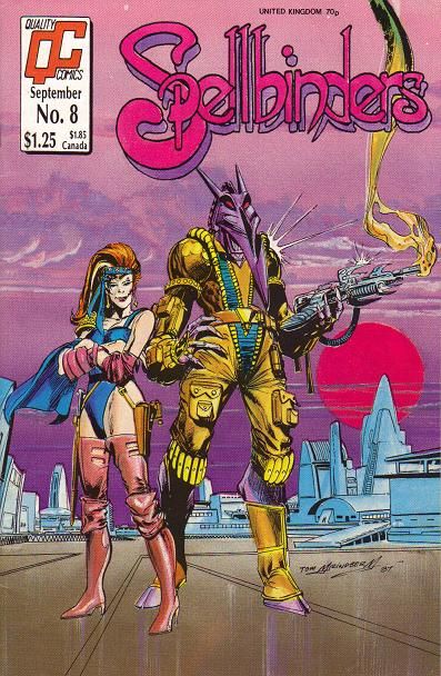Spellbinders, Vol. 1 The Warlock Book:5 |  Issue#8 | Year:1987 | Series:  | Pub: Quality Comics
