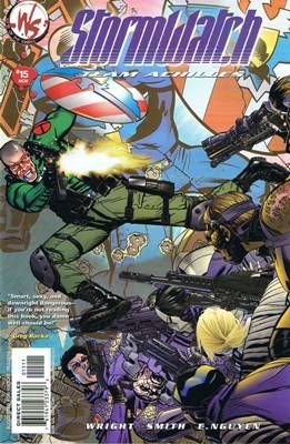 Stormwatch: Team Achilles Say Farewell To Wall Street |  Issue#15 | Year:2003 | Series: Stormwatch | Pub: DC Comics