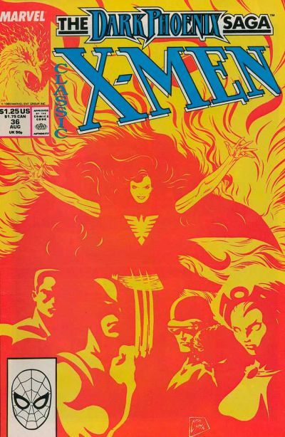 X-Men Classic Dark Phoenix, Dazzler / Inside Out |  Issue#36A | Year:1989 | Series: X-Men |