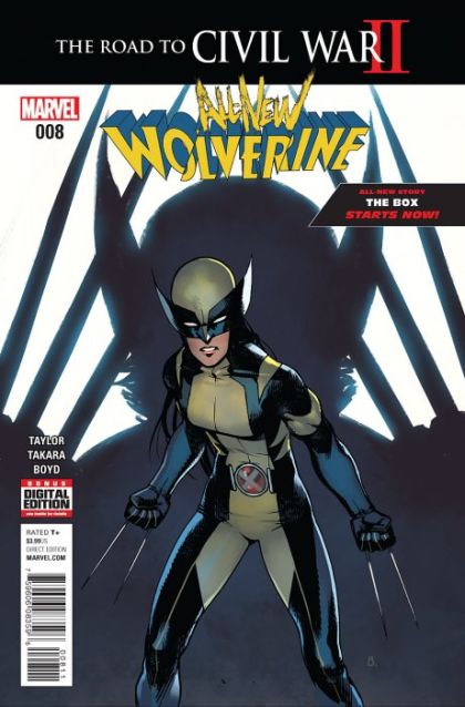 All-New Wolverine The Road to Civil War II, The Box |  Issue#8 | Year:2016 | Series:  | Pub: Marvel Comics |