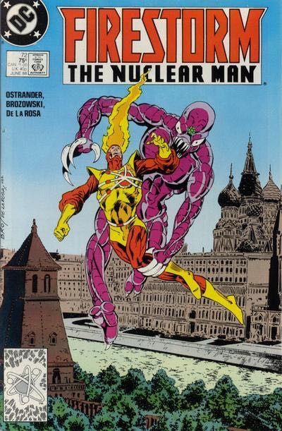 Firestorm, the Nuclear Man, Vol. 2 (1982-1990) The Return Of The Zuggernaut |  Issue#72A | Year:1988 | Series: Firestorm | Pub: DC Comics