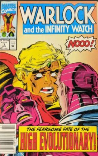 Warlock and the Infinity Watch High Evolutionary |  Issue#3B | Year:1992 | Series: Warlock | Pub: Marvel Comics | Newsstand Edition