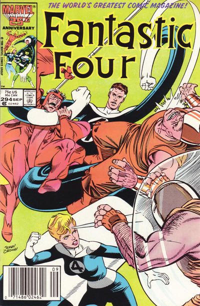 Fantastic Four, Vol. 1 Hero Worship |  Issue#294B | Year:1986 | Series: Fantastic Four | Pub: Marvel Comics |