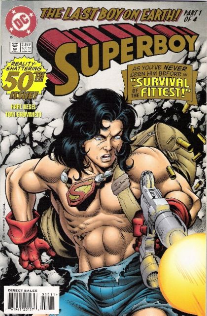 Superboy, Vol. 3 The Last Boy on Earth, Part 1: Survival of the Fittest! |  Issue#50A | Year:1998 | Series: Superboy |