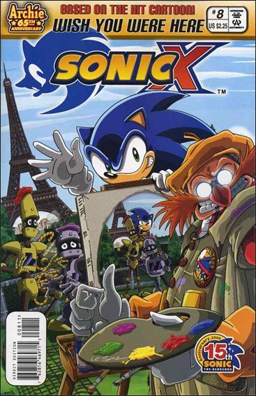 Sonic X  |  Issue#8 | Year: | Series: Sonic The Hedgehog | Pub: Archie Comic Publications